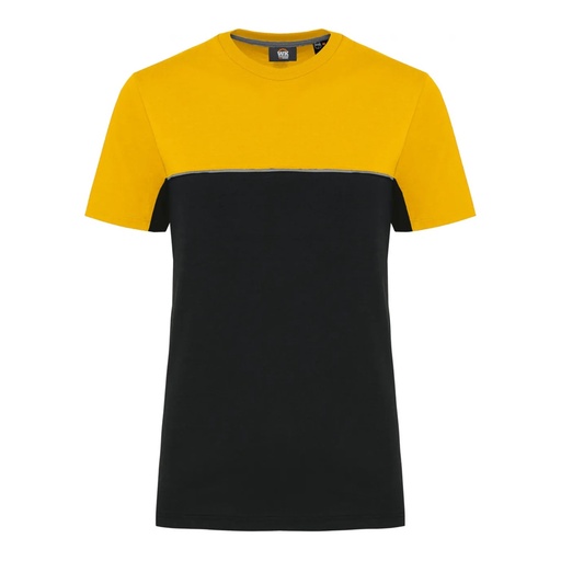 T-shirt bicolore écoresponsable manches courtes – WK WK304