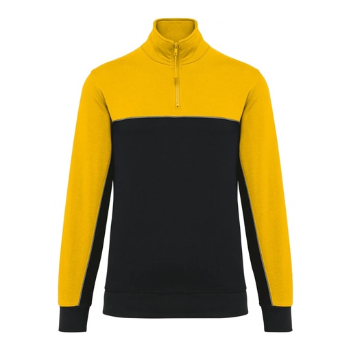 Sweat-shirt écoresponsable col zippé – WK WK404