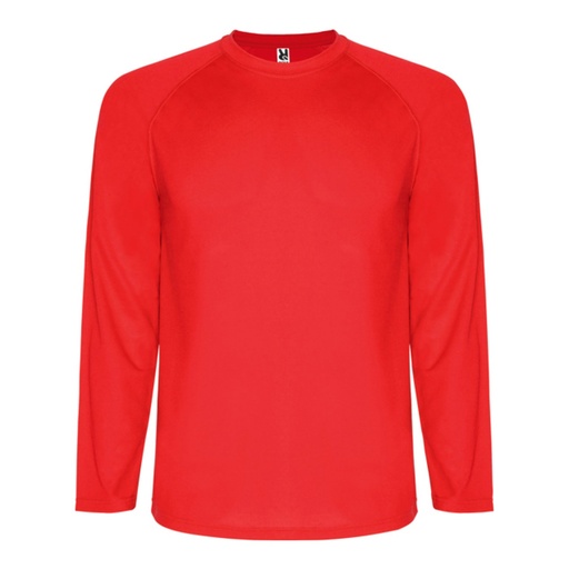 T-shirt technique respirant à manches raglan Montecarlo L/S – Roly CA0415