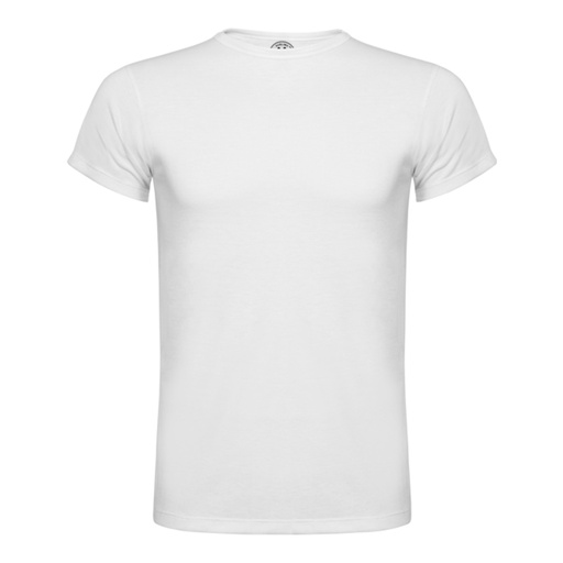 T-shirt à manches courtes en polyester avec toucher coton et coutures latérales Sublima – Roly CA7129