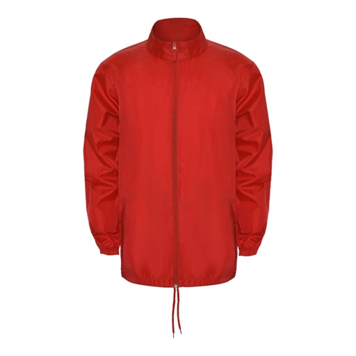 Veste imperméable avec col montant et capuche amovible avec cordon de serrage Island – Roly CB5200