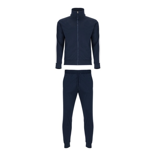 Survêtement classique brossé avec bandes contrastées Creta – Roly CH6410