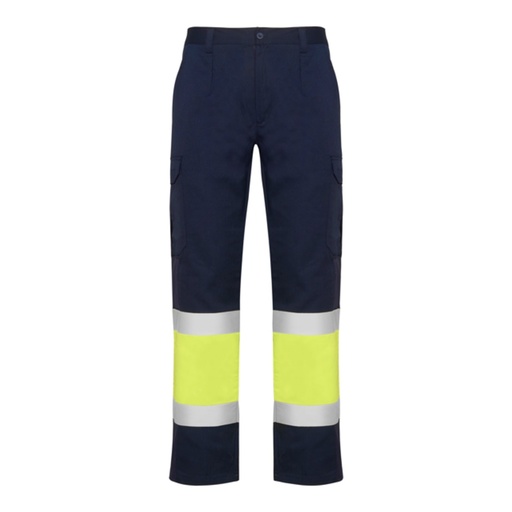 Pantalon long multi-poches bicolore haute visibilité Naos – Roly HV9300