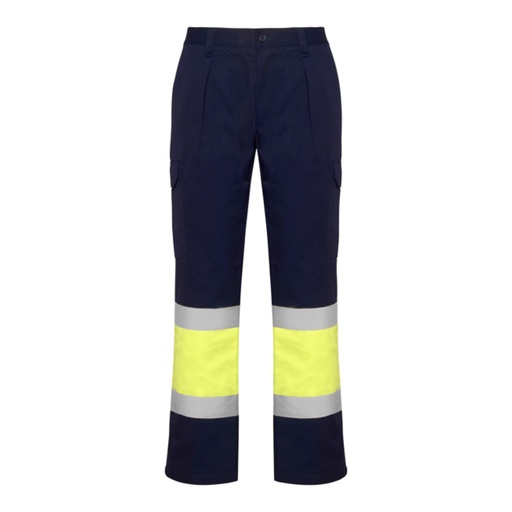 Pantalon long multi-poches bicolore haute visibilité Soan – Roly HV9301