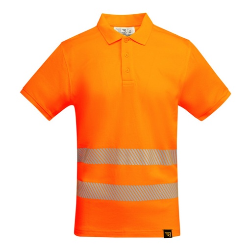 Polo à manches courtes respirant haute visibilité Atrio – Roly HV9318