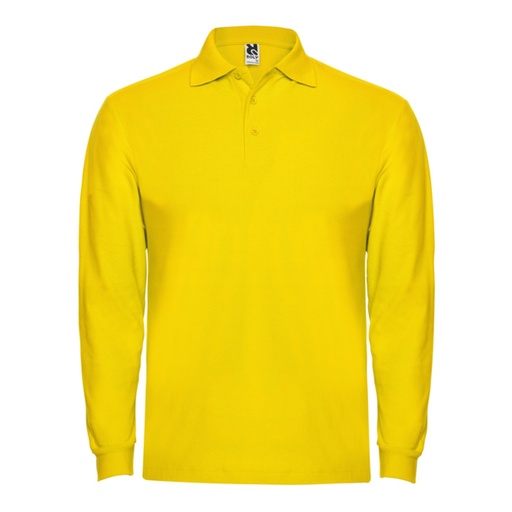 Polo à manches longues en coton Estrella L/S – Roly PO6635