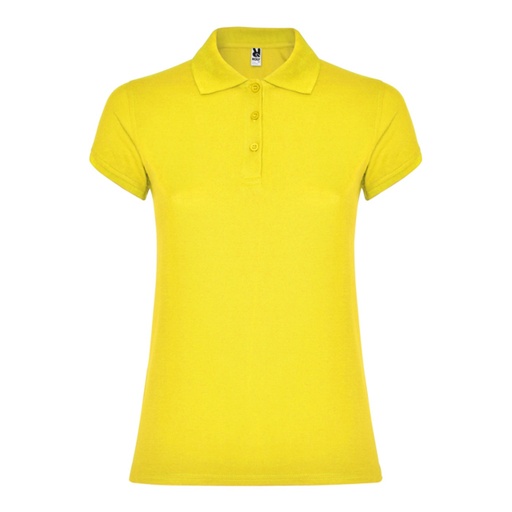Polo en coton ajusté à manches courtes Star femme – Roly PO6634