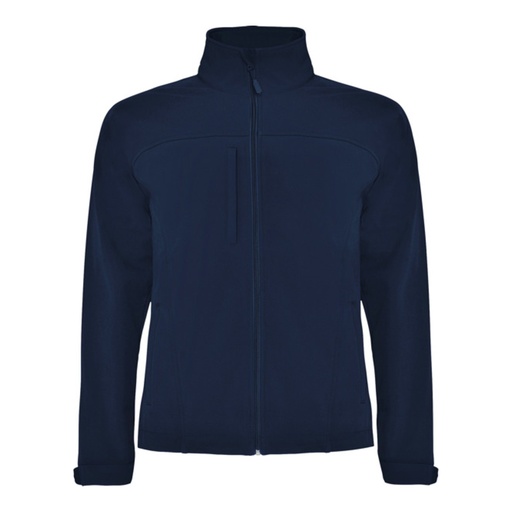 Veste softshell 3 couches avec fermeture à glissière sur le devant, déperlante et coupe-vent Rudolph – Roly SS6435
