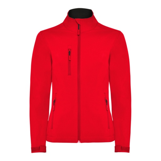 Veste softshell 2 couches avec fermeture à glissière sur le devant Nebraska femme – Roly SS6437