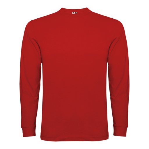 T-shirt manches longues enfant , coutures latérales, avec col rond quadruple épaisseur et poignets en côte 1x1 Pointer Child – Roly CA1205
