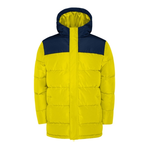 Parka enfant matelassée déperlante à capuche fixe et visière Tallin – Roly PK5075