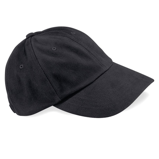 Casquette homme profil bas en coton brossé 6 panneaux – Beechfield B57