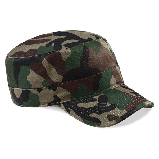 Casquette cubaine Camo – Beechfield B33