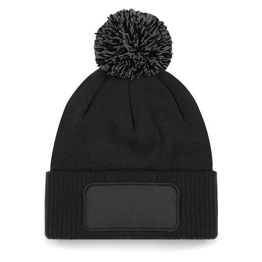 Bonnet à pompon patch Snowstar® – Beechfield B443