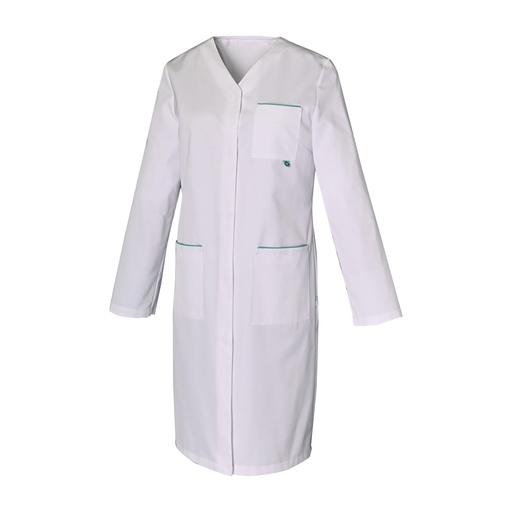 Blouse femme à pressions Iris polycoton recyclé – SNV IRISMR000
