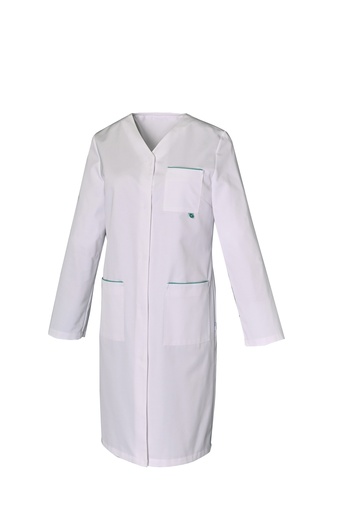 Blouse femme à pressions Iris polycoton recyclé – SNV IRISMR000