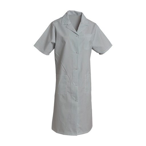 Blouse femme manches courtes à pressions Madona Raye polycoton – SNV MADCP001