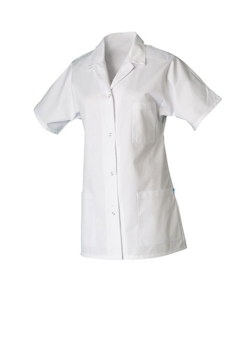 Tunique femme manches courtes à pressions Manue coton – SNV TMACP002