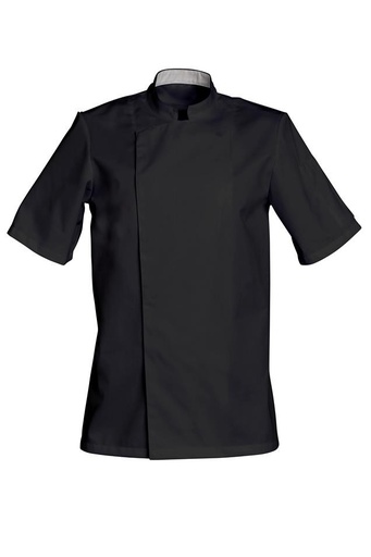 Veste de cuisine mixte manches courtes à pressions Cookie polycoton – SNV COOKIEMC0