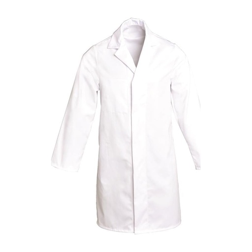 Blouse homme manches longues à pressions Christian polycoton – SNV CHRLR003