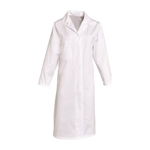 Blouse femme manches longues à pressions Christine polycoton – SNV CHRLR013