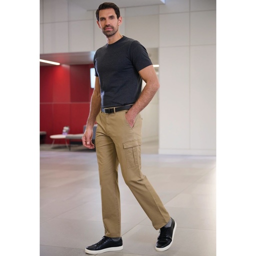 Pantalon cargo homme Durham chino Brook Taverner 8027