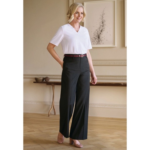 Pantalon femme Bella coupe large Brook Taverner 2435